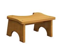 Hemobllo Poggiapiedi in Legno Sgabello Per Wc Piccolo Supporto Piedi Bagno Compatto Leggero Per Ragazzo Ragazza e Adulti Uso Domestico