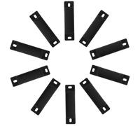 Hemobllo Poggiapiedi Per Sedia Da Gioco Reclinabile Accessorio in Plastica Scorrevole Per Sedie Da Ufficio e Gaming Meccanismo Liscio 10 Pezzi