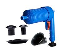 Hemobllo Pompa Pressione per Sturare Wc e Lavandini Set con Ventose in Blu Doppia Sicurezza e Soffiatore per Bagno e Cucina Pulizia di Scarichi Intasati