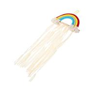 Hemobllo Porta Fermagli per Capelli Bambina con Nastro Intessuto Organizer da Parete per Fermacapelli Fiocchetti e Cerchietti Supporto Decorativo per Clip e Accessori Capelli