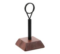 Hemobllo Porta Segnaposto con Base in Legno Stabile Supporto Clip Multifunzionale per Carte Foto e Menu per Nozze Anniversari e Feste Design Elegante per Ottimizzare Spazi su Tavolo