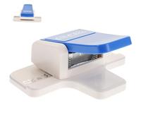 Hemobllo Portable DIY Paper Puncher for Crafts Handmade Hole Punch Tool for Scrapbooking Photo Albums Envelopes And Creative Art Projects Comfortable Plastic-Iron Build Colore Casuale