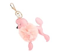 Hemobllo Portachiavi Peluche Cane Ciondolo Decorativo per Borse e Zaini, Accessorio Simpatico per Chiavi, Adatto a Studenti e Appassionati di Gadget