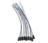 Hemobllo Portalampada G4 in Plastica Per Lampadina G4 a Bassa Tensione, Cavo in Polimero, Set Da 10 Pezzi, Facile Da Installare, Per Uso Domestico e Illuminazione Versatile