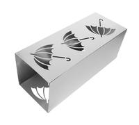 Hemobllo Portaombrelli Commerciale in Metallo Leggero Supporto per Ombrelli Indipendente Design Cavo per Asciugatura Efficiente Robusto Secchio per Ombrelli Adatto Stanza o Ufficio