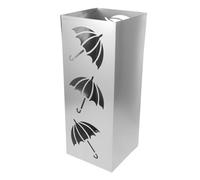 Hemobllo Portaombrelli in Metallo con Vaschetta Anti-Perdita Supporto Robusto e Design Elegante per Ingresso Casa e Ufficio Portabastoni da Pioggia Interno ed Esterno