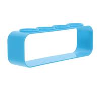 Hemobllo Portaprovette per Plastica con Supporto Stabile per Esperimenti Scientifici e Lezioni di Chimica Accessorio Educativo per Scuola Colore Blu