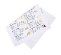 Hemobllo Poster Informativo per Diabetici Lista Alimenti per Prediabete, Grafica Chiara e Indicazioni Sull'impatto Glicemico, Dimensioni 65,5x45,5 Cm, per Cucina Domestica