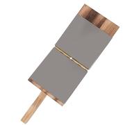 Hemobllo Pressa per Pasta in Legno per Gnocchi e Ravioli Cinesi Stampo Manuale per Pelli Uniformi Utensile Cucina Multifunzione per Torte di Riso e Dolcetti Festivi Facile da Pulire