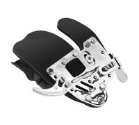 Hemobllo Protezione per Le Dita da Tiro con L’Arco in Pelle PU con Piastra in Metallo Regolabile Linguetta Ergonomica per Caccia e Allenamento Set Accessori per Tiro con L’Arco ad Uso