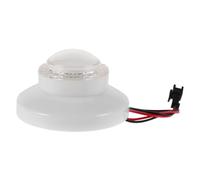 Hemobllo Pulsante Illuminato per Macchina Acchiappa-pupazzi, Pulsante LED Arcobaleno in Plastica, Facile Installazione, per Giochi a Gettoni e Console Gioco