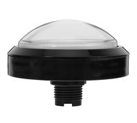 Hemobllo Pulsante Ricambio Tondo LED Bianco con Auto Reset Bottone per Uffici Scuole Feste e Competizioni