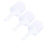 Hemobllo Punte di Ricambio per Bastone da Passeggio a Gancio 3 Pezzi in Gomma Rotante per Utenti Non Vedenti, Accessori per Ausilio alla Mobilità Stabilità e Resistenza per Uso Interno