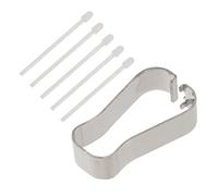 Hemobllo - Punte di ricambio per Note 3/4/5 Stylus, per Stylus + strumento di rimozione punta, universale, compatibile con Samsung Note 3/4/5, colore: nero bianco bianco Größe 1