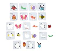 Hemobllo Puzzle Educativi per Carta di Carte Gioco Animali e Dinosauri Giochi di Apprendimento per Ragazzo Ragazza e Bimbi Piccoli Stimola Memoria e Osservazione Regalo Didattico Sicuro