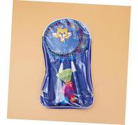 Hemobllo Racchette Badminton per Blu e Resistente Volani e Borsa Scuola Kit Completo per Allenamento e Giochi all