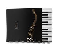 Hemobllo Raccoglitore Porta Spartiti Musicali Organizer per Documenti Resistente Pagine per Pianoforte Design Elegante per Scuole e Uffici Facile da Usare