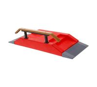 Hemobllo Rampa per Skateboard da Dito in Plastica Ostacolo per Fingerboard Mini Parco Skate per e Adulti Accessori per Finger Skate Park Gioco Creativo e Didattico