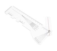 Hemobllo Righello Pd per Misurare la Distanza Pupillare Occhiali, Misuratore Portatile della Distanza Interpupillare Preciso per Optometristi e Uso Domestico, Strumento Ottico Compatto