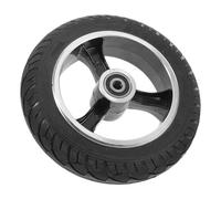 Hemobllo Ruota Solida per Scooter Elettrico con Cerchio in Alluminio Pneumatico Antiforatura Aria Sostituzione Frontale e Posteriore per Guida Stabile e Duratura