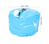 Hemobllo Sacca da Golf per Allenamento Colpo Potente in PU Resistente Trainer Compatto per Principianti Guida Mira Integrata Ausilio Portatile per Pratica Tecnica Golf Sportivo