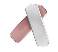 Hemobllo Scatola Per Penne in Latta 2 Pezzi Coperchio, Astuccio Portatile Compatto e Pratico Per Studenti e Ufficio, Contenitore Resistente e Leggero Per Penne e Matite, Regalo Natale