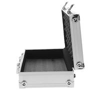 Hemobllo Scatola Porta Medicinali Rigida in Alluminio Valigetta Medica Portatile Per Medicinali Da Viaggio Contenitore Per Utensili Multifunzionale