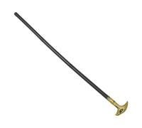Hemobllo Scettro Halloween a Testa D'aquila 37 Pollici, Bastone Cosplay Oro | Plastica Leggera, Impugnatura Sicura e Stabile, Design Gotico Vintage, per Parate e Eventi di Halloween