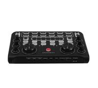 Hemobllo Scheda Audio Mixer Compatta da Tavolo per Streaming e Registrazione Sound Card Portatile per Karaoke Gaming e Live Streaming con Supporto Linguistico e Funzione Mixing Efficiente