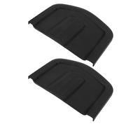 Hemobllo Schienale per Sedia da Ufficio 2 Pezzi in Plastica Ergonomico a Forma Curva, Parti di Ricambio Leggere e Facili da Installare per Sedie Sala Riunioni e Formazione 47x33 Cm