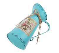 Hemobllo Secchiello Vintage Blu per Fioriere Decorazione Vaso Chic per Composizioni Floreali Antiruggine e Resistente Retrò