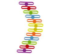 Hemobllo Segnabicchieri Colore Casuale in Silicone 12 Pezzi Anelli a Forma di Anello Riconoscitore di Bicchieri Anti-perdita Facile da Distinguere da Festa per Bar e Feste