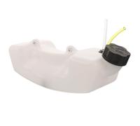 Hemobllo Serbatoio Carburante per Decespugliatore 1e40f-5 Collo Lineare 22 | Tappo, Bocca e Ugello Anti Perdita, Plastica Bianca Leggera per Rifornimento Pulito