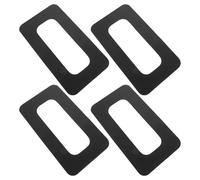 Hemobllo Set 4 Pezzi Toppa di Riparazione in PVC per Scatola Pinna da 9 Pollici Paddle Board Base Pinna per SUP e Tavola da Surf Accessori Riparazione per Uso Sport Acquatici