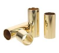 Hemobllo Set 4 Slide in Metallo Per Chitarra Elettrica, Acustica e Basso, Anelli Scorrevoli Per Dita, Accessori Musicali Portatili Per Performance Fluide e Versatili