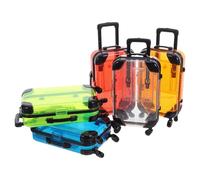 Hemobllo Set 5 Pezzi Mini Valigie Giocattolo per con Ruote Valigia Piccola Leggera con Maniglia Bagaglio per Giochi di Ruolo e Sviluppo Capacità Organizzative per Piccoli