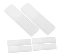 Hemobllo Set 6 Pesi per Corda Tende Verticali, Portacavo Appesantito Bianco Maniglia, Accessori per Tende da Finestra per Regolazione Sicurezza Cordone