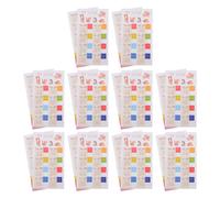 Hemobllo Set da 10 Etichette Adesive Indice Mensili 2026 Colorate, Resistenti e Rimovibili per Planner, Calendario e Organizzazione Agenda Ufficio Scuola