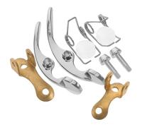 Hemobllo Set Da 10 Pezzi Kit Accessori Chiave Watergate Per Trombone, Componenti Valvole Di Scarico Viti, Cuscinetti in Gomma e Basi, Montaggio Semplice Compatibile Strumenti a Fiato