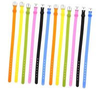 Hemobllo Set da 12 Braccialetti in Silicone per Orologi Cinturini Elasticizzati Multicolore Accessori Regolabili per Bambini Braccialetti per Feste e Consapevolezza Autismo