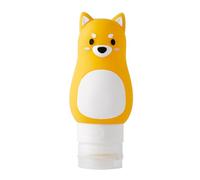 Hemobllo Set da 3 Bottiglie Vuote per Shampoo e Lozione da Viaggio in Silicone Leggero, Resistente e Portatile Design Animale Carino, Capacità 50ml/70ml/90ml Stili multipli