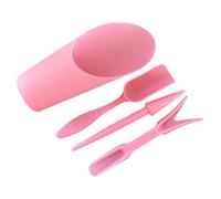 Hemobllo Set di Attrezzi da Giardino per Trapianto di Succulente Pala Rosa, Impugnatura Comoda in Pp, Kit Pratico per Piante da Interno e Bonsai