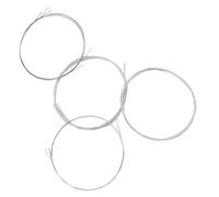 Hemobllo Set di Corde in Acciaio per Mandolino, 4 Pezzi Anima in Metallo, Corde di Ricambio per Mandolino Adatte a Tutti gli Stili e Tecniche di Esecuzione