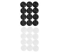 Hemobllo Set di Pedine in Plastica Leggere, Accessori di Ricambio per Giochi da Tavolo, per Dama e Backgammon, per Progetti di Arti e Giochi