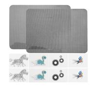 Hemobllo Set Scientifico Stem per 2 Kit di Esperimenti di Fisica con Reticolo Ottico a Strisce Animate Giocattolo Educativo per Laboratorio Scientifico e Attività di Apprendimento