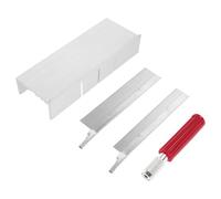 Hemobllo Set Utensili per Intaglio Anelli in Cera Seghetto Manuale Lame di Ricambio e Lima per Creazione Gioielli Strumento Professionale in Metallo e Legno per Modellismo e Lavorazione