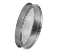 Hemobllo Setaccio per Terreno da Giardinaggio in Acciaio Inox 35 CM con Rete a Maglia Larga 4 MM Setaccio Manuale per Compost e Selezione Ghiaia Strumento Leggero per Orticoltura e