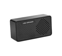 Hemobllo Soundbar USB Plug And Play per Laptop Soundbar Surround Mini Subwoofer Speaker Nero Compatibile Computer Tablet Telefoni Cellulari Videogiochi