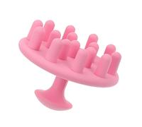Hemobllo Spazzola Massaggio Chioma in Silicone Morbido, Pettine per Shampoo Multifunzione, Strumento Massaggiatore per Cuoio Capelluto Umido e Secco, Portatile per Adulti e Colore Casuale