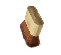 Hemobllo Spazzola Neck Duster con Base in Legno Setola Nylon Morbida per Rimozione Spezzati Pennello Parrucchiere Antiaderente per e Domestico Design Ergonomico Facile